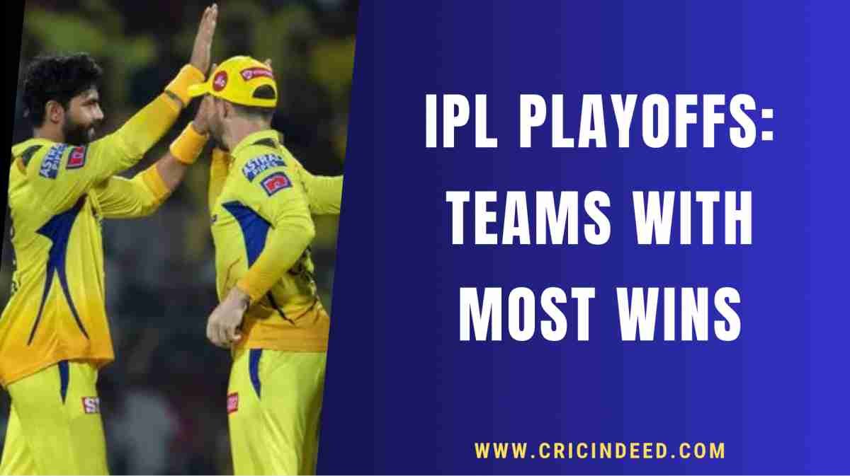 IPL Playoffs: Teams with Most Wins