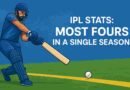 player hitting a boundary in ipl