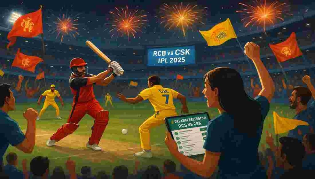 bengaluru chennai ipl 2025 dream11 contest