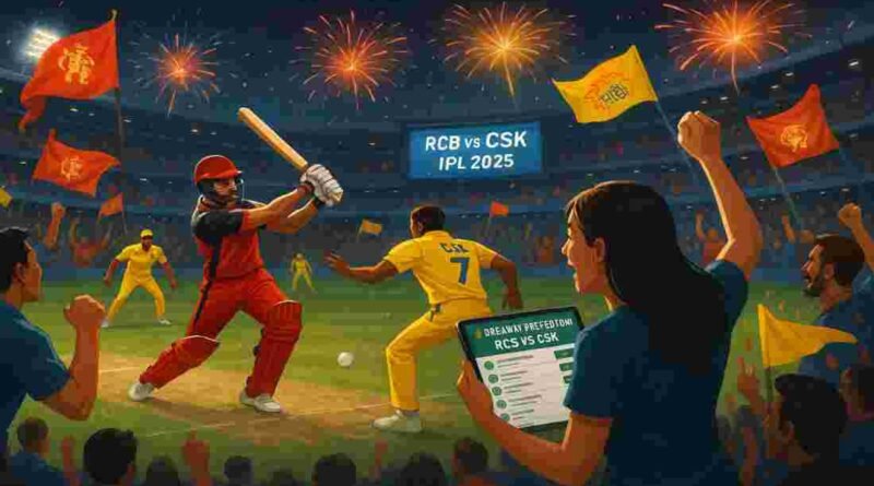 bengaluru chennai ipl 2025 dream11 contest