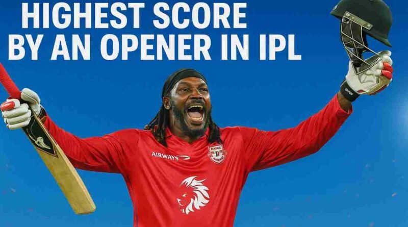 chris gayle 175 runs against pwi in ipl is the best opener innings