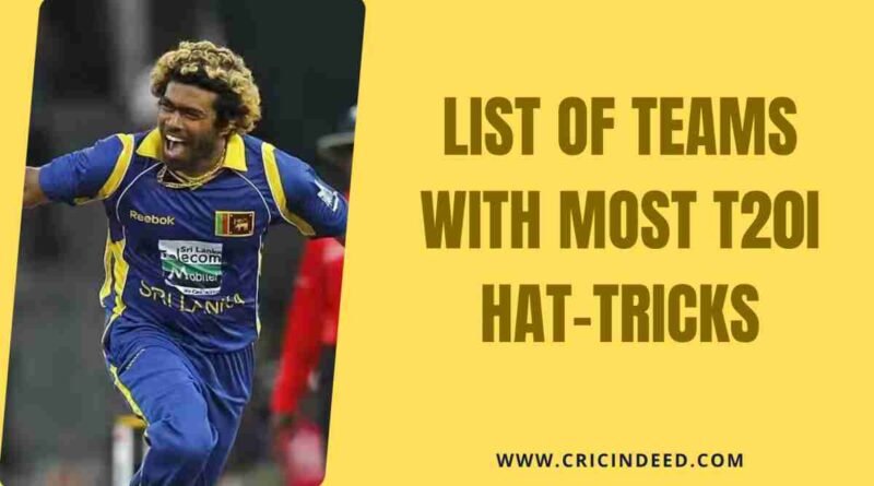 srilankan bowler picked most hattricks in t20i cricket