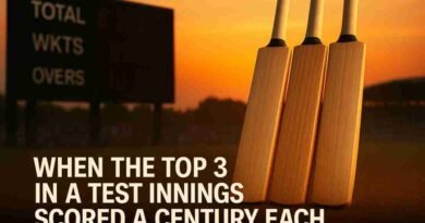 the openers and the one-down batter scoring hundred in a same Test innings