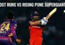 virat kohli hitting runs against rpsg ipl