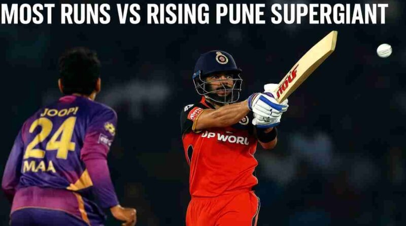virat kohli hitting runs against rpsg ipl