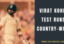 virat scoring the fourth most runs in england for india