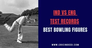 Trueman picking his 8th wicket against india in a test match