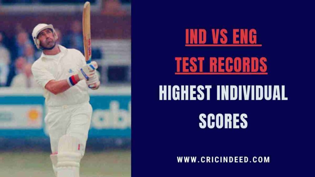 graham gooch scored 300 against india
