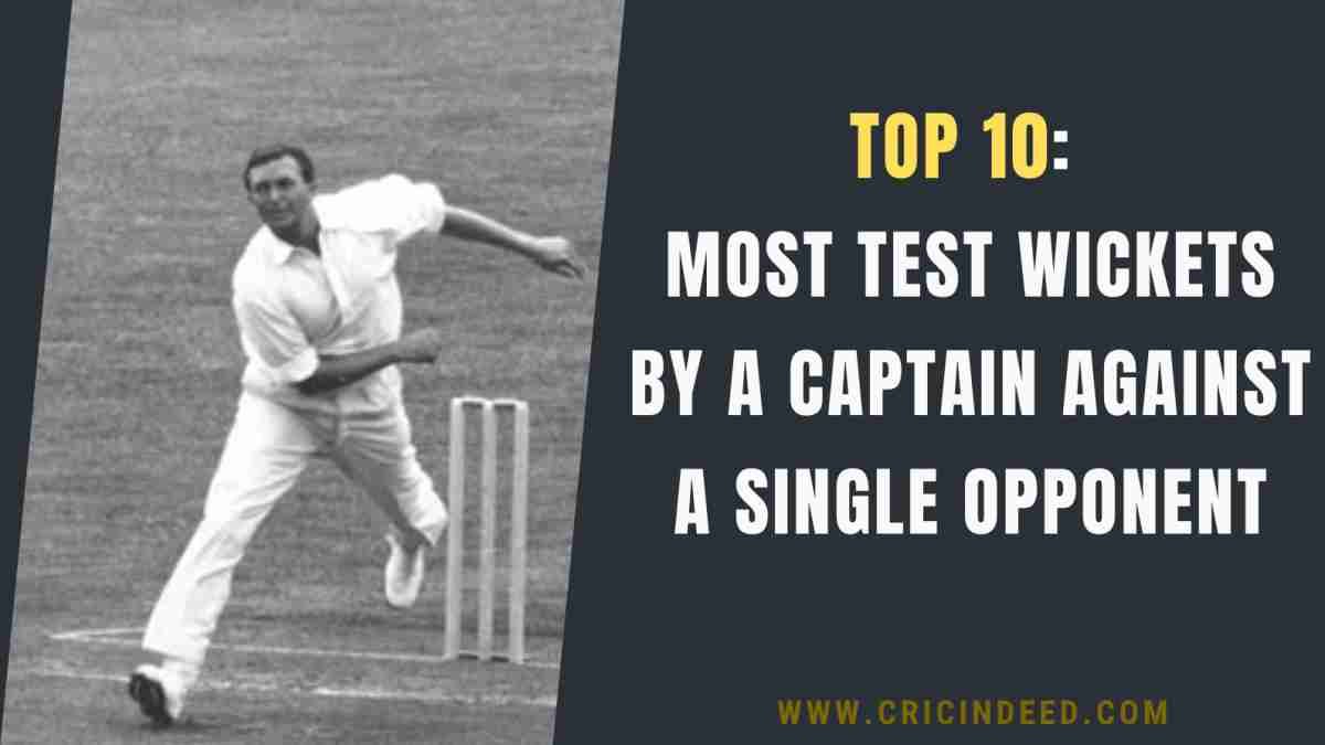 Test Captains: Most Wickets against a Single Opponent
