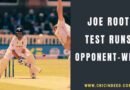 Joe Root playing a non-orthodox shot against australia