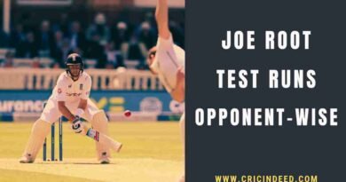 Joe Root playing a non-orthodox shot against australia