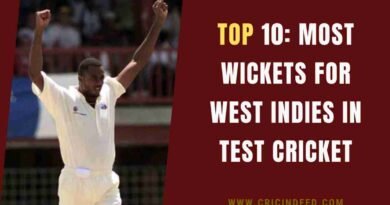 courtney walsh of west indies celebrating a wicket in a test match