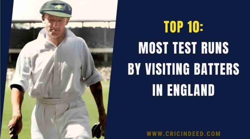 Bradman scoring runs in england soil