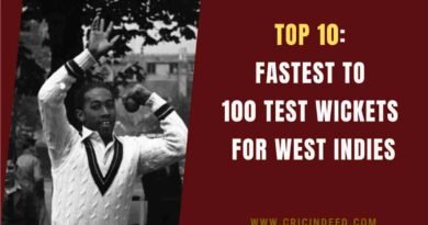 alf valentine bowling for west indies in a test match