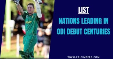 Colin Ingram scoring 100 on odi debut