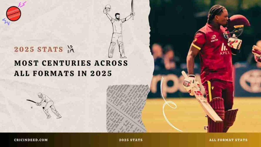 Keacy Carty scored a century against ireland in 2025