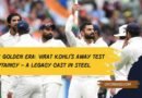 virat kohli celebrating an overseas test win with his team in England