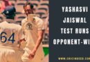 Jaiswal scored his first century against Australia