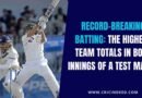 pakistan scored over 1000 runs in a test match across both innings against india in 2006 faisalabad test match