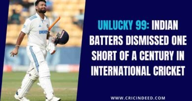 Rishabh Pant dismissed on 99