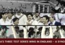 three champion indian teams celebrating test series wins in england