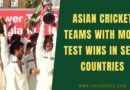 India winning in England, one of the sena countries