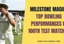Mitchell Starc after his record performance in his 100th Test match