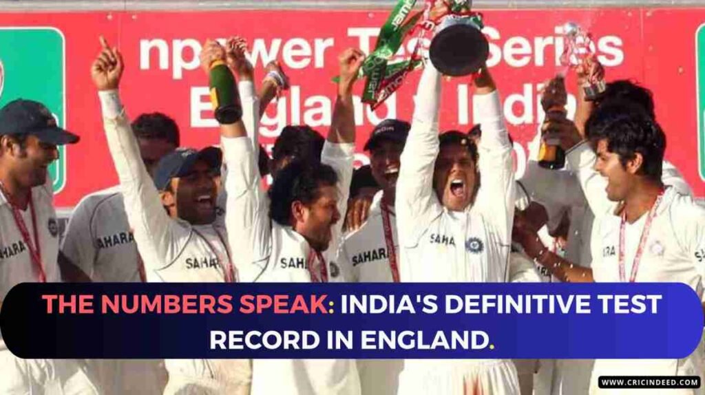 india winning test in england under rahul dravid captaincy