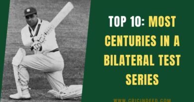 clyde walcott hitting a four leading to century in test cricket
