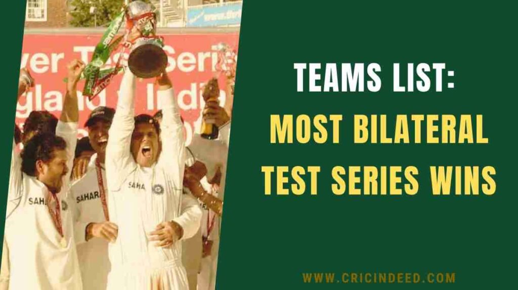 india winning a bilateral series in england test