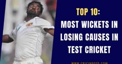 Muralitharan bowling in Test match