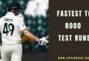steve smith fastest to 8000 test runs