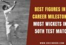 trevor bailey bowling 50th test