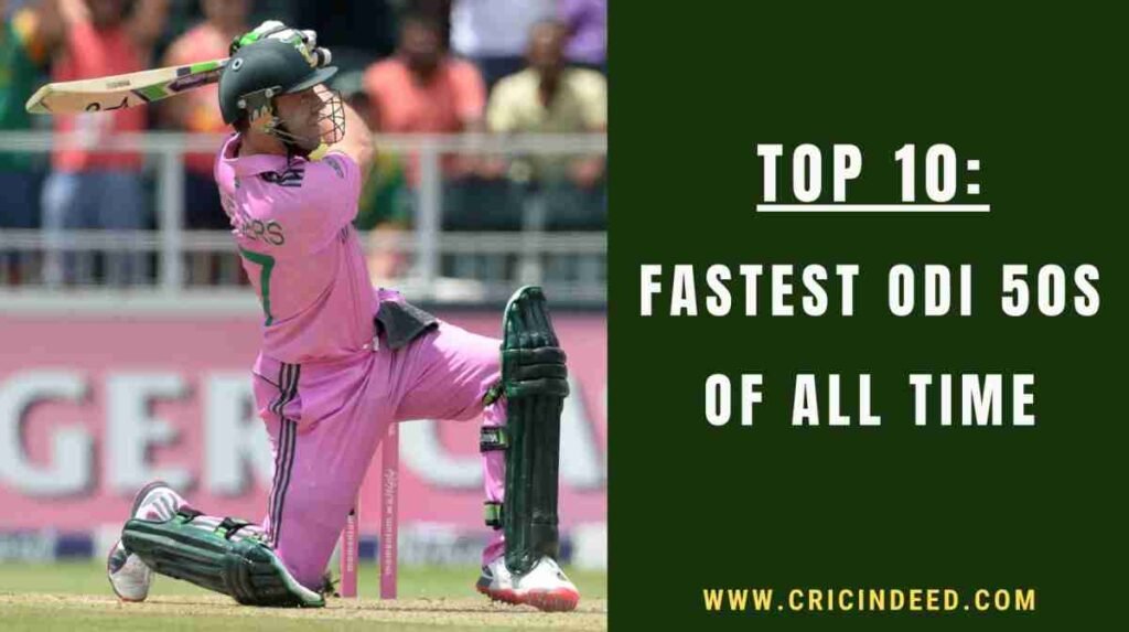 ab de villiers hitting a six ion the way to his 16-ball fifty