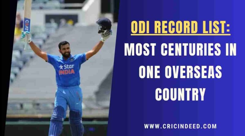 rohit sharma scoring yet another odi century in australia