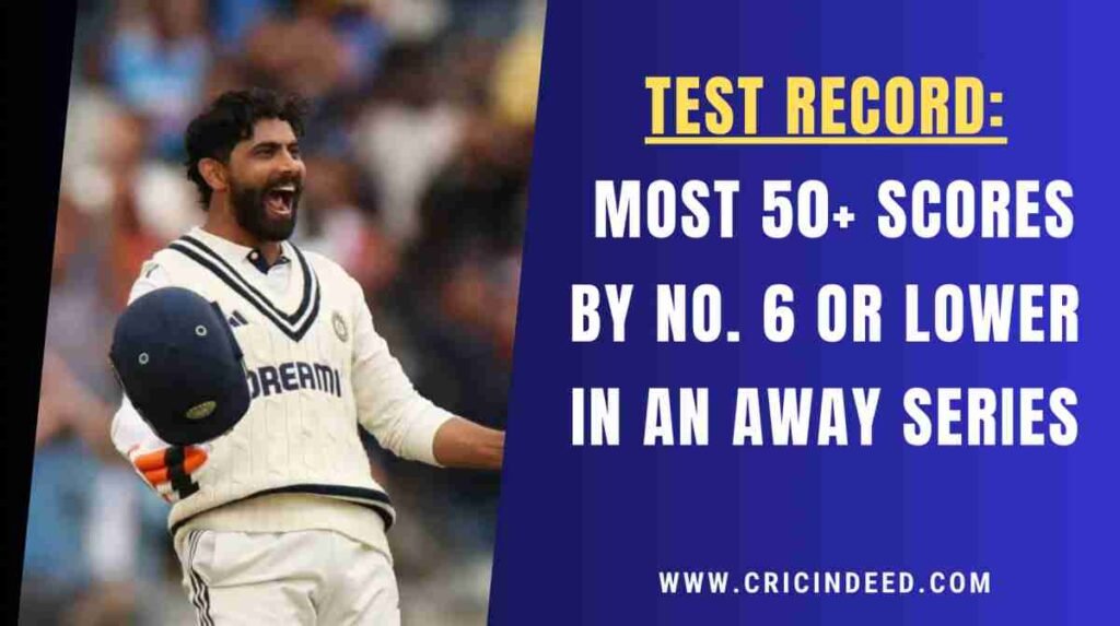 ravindra jadeja successful lower order batter in england test 2025