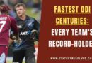 Corey Anderson scored New Zealand's fastest odi century