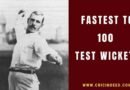 George Lohmann picked his 100 wickets in 1896
