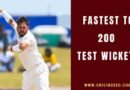 yashir shah celebrating his 200th test wicket