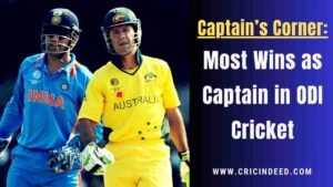 Most ODI Wins as Captains