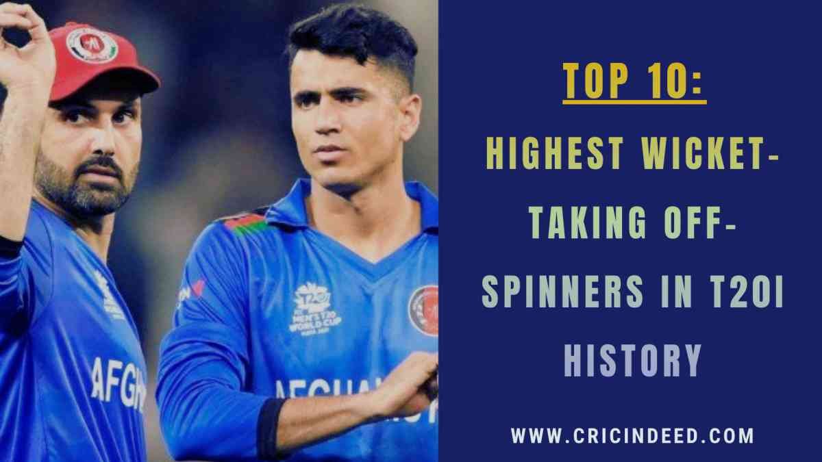 Most Wickets by Off-Spinners in T20I Cricket