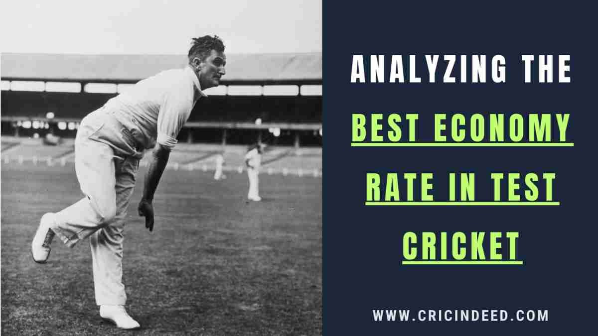 Best Bowling Economy in Test