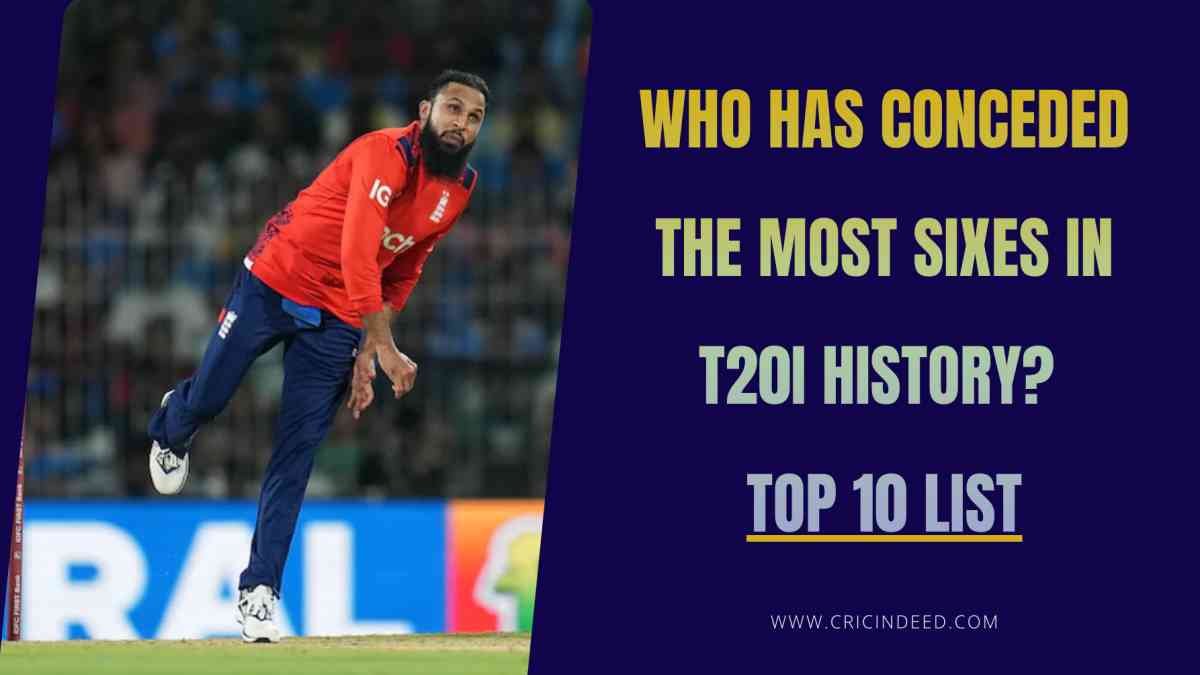 Most Sixes Conceded by Bowlers in T20I Cricket