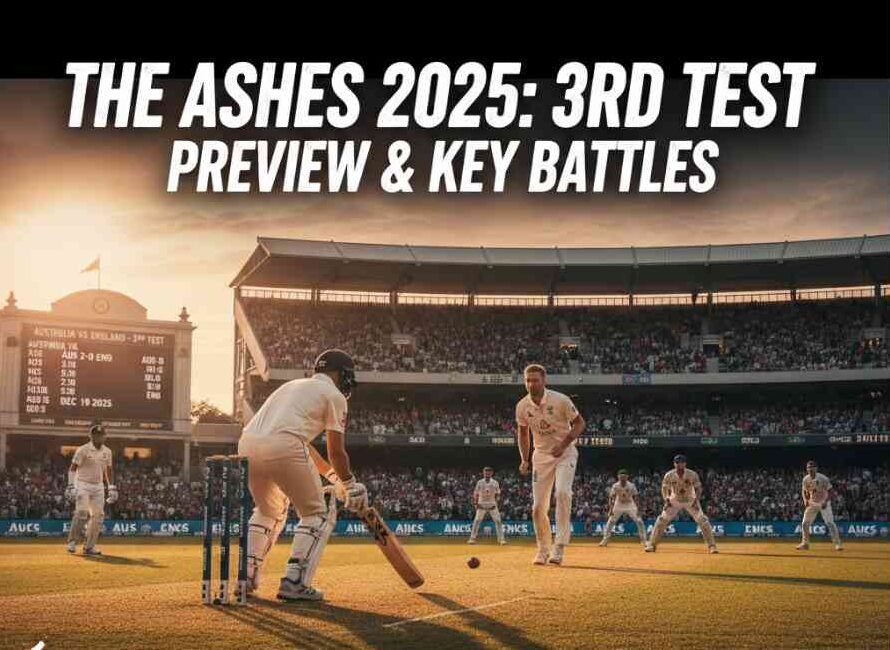 The Ashes 2025: 3rd Test Match Preview – Australia One Step Away From Regaining the Urn