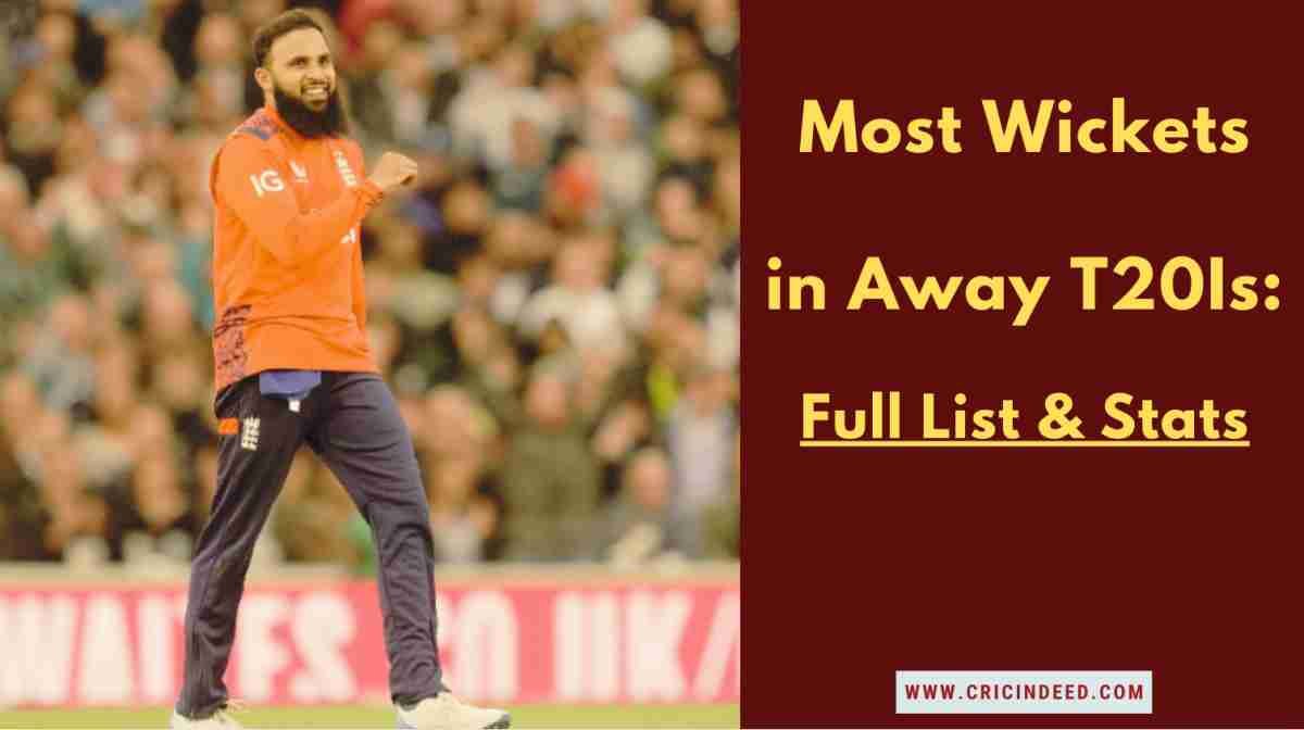 Most Wickets in Away T20Is