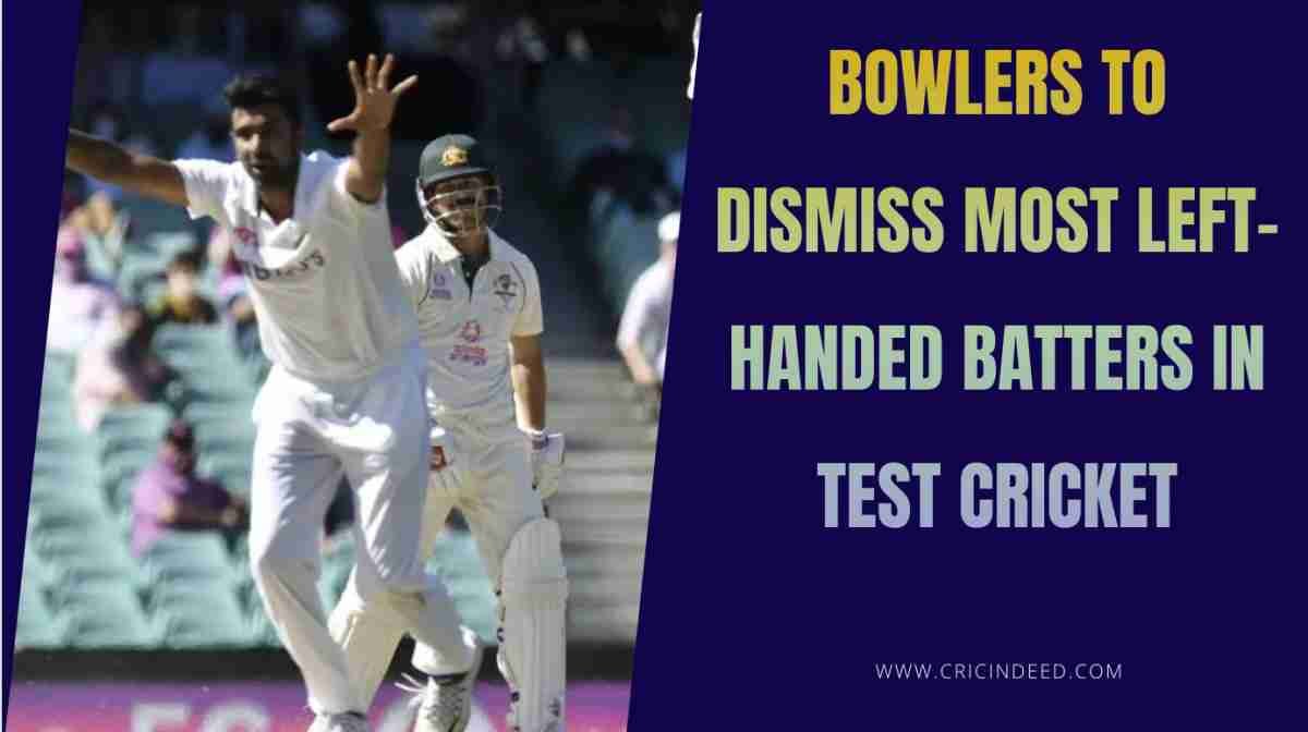 Most Wickets vs Left-Handers in Tests