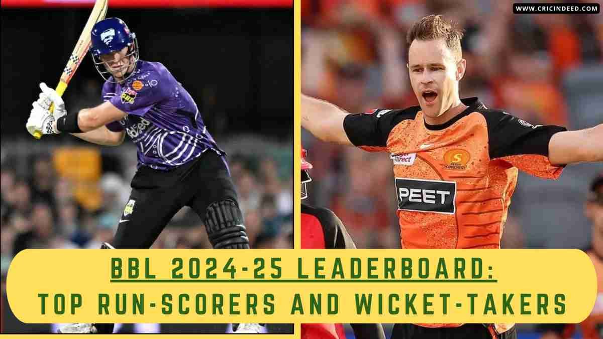 BBL 2024/25: Most Runs, Most Wickets, and Team Stats