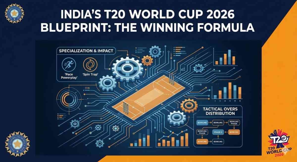 India’s T20 World Cup 2026 Blueprint: Why Specialization is the Winning Formula