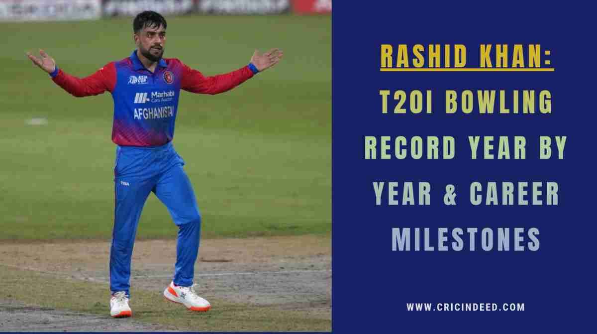 Rashid Khan T20I Wickets Year by Year