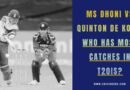 MS Dhoni T20I catches